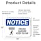 Signmission Safety Culture Sign, 14 in Width, Vinyl Decal, Rectangle OS-2PACK-NS-D-1014-L-10847 - alternate 2